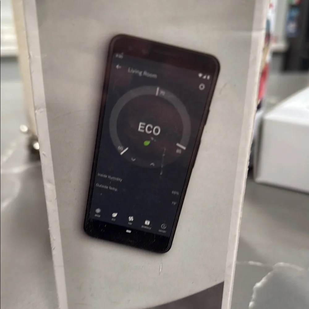 Google Nest Learning Thermostat in Black